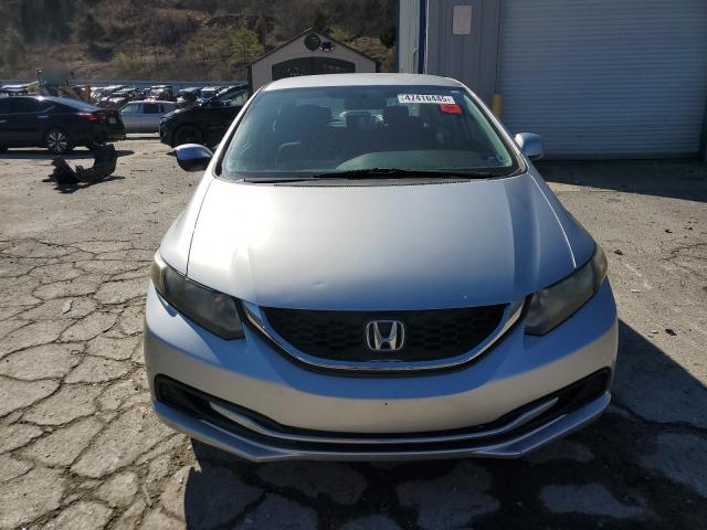 19XFB2F51DE223793 - 2013 HONDA CIVIC LX ვერცხლისფერი ფოტო 5