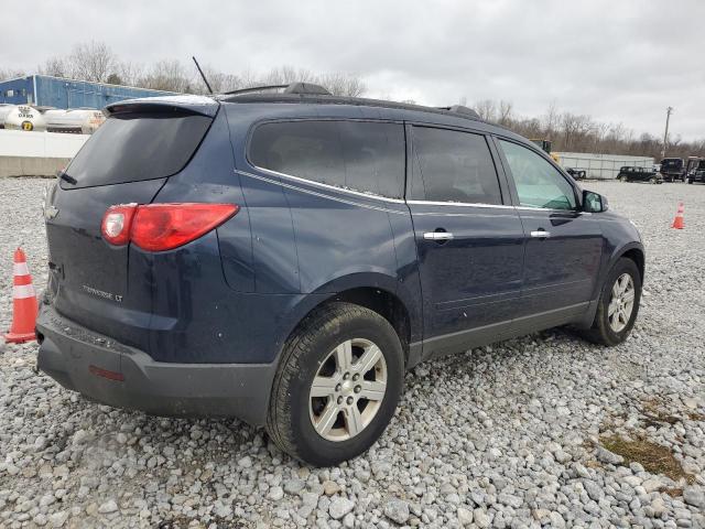 1GNKRGED1BJ333508 - 2011 CHEVROLET TRAVERSE LT BLUE photo 3