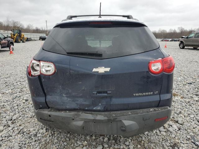 1GNKRGED1BJ333508 - 2011 CHEVROLET TRAVERSE LT BLUE photo 6