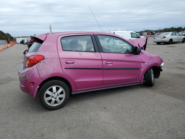 ML32A4HJ7EH005878 - 2014 MITSUBISHI MIRAGE ES PINK photo 3