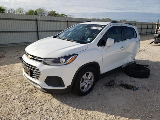 KL7CJLSB3LB009663 - 2020 CHEVROLET TRAX 1LT WHITE photo 1