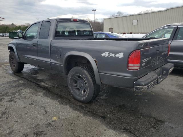 1D7GG32NX3S312250 - 2003 DODGE DAKOTA SPORT GRAY photo 2