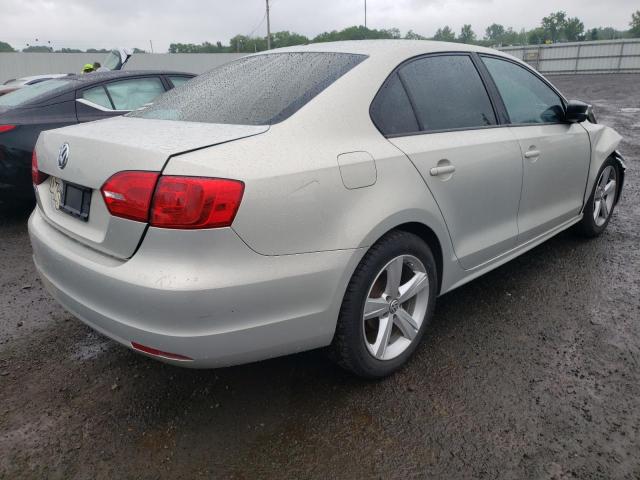 3VW1K7AJ1CM332090 - 2012 VOLKSWAGEN JETTA BASE 银色 照片 4