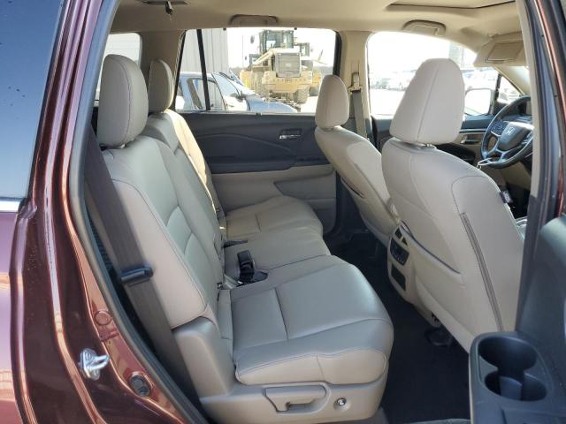 5FNYF6H52MB060695 - 2021 HONDA PILOT EXL BURGUNDY photo 11