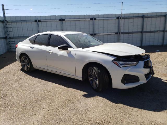 19UUB5F69MA004019 - 2021 ACURA TLX ADVANCE WHITE photo 4