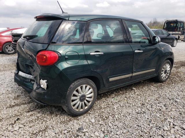 ZFBCFACH8FZ036884 - 2015 FIAT 500L LOUNGE GREEN photo 3