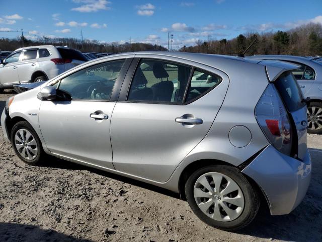 JTDKDTB39E1062584 - 2014 TOYOTA PRIUS C SILVER photo 2