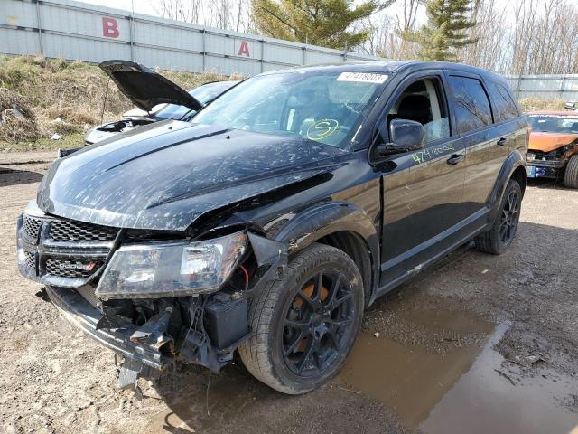 3C4PDDEG6GT242157 - 2016 DODGE JOURNEY R/T BLACK photo 1