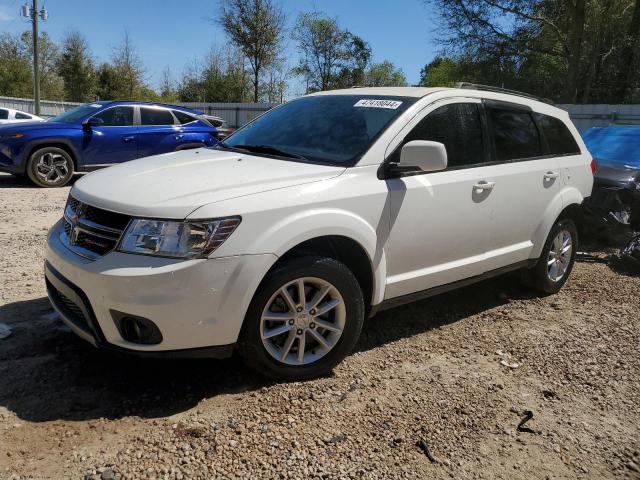 3C4PDCBG4FT727166 - 2015 DODGE JOURNEY SXT WHITE photo 1