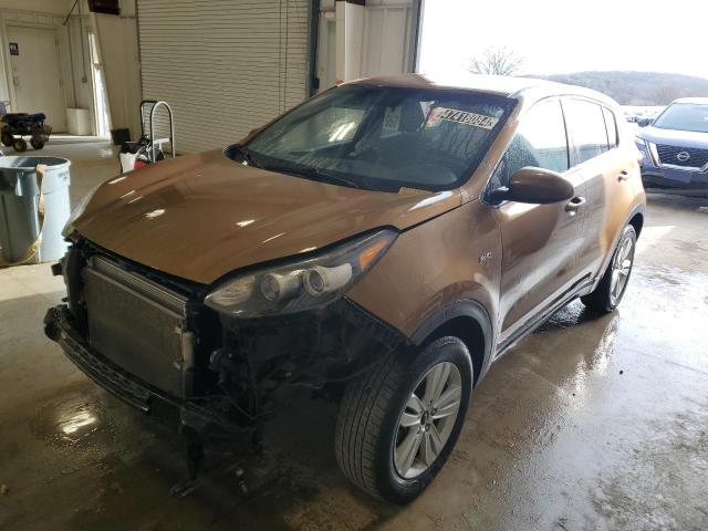 KNDPMCACXH7144039 - 2017 KIA SPORTAGE LX BROWN photo 1