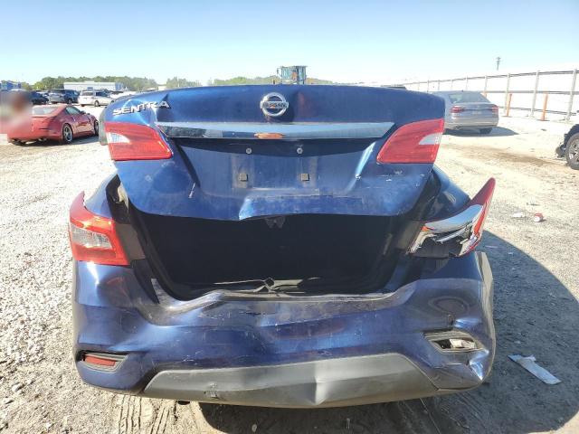 3N1AB7AP2KY358487 - 2019 NISSAN SENTRA S BLUE photo 6