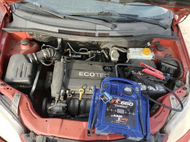 KL1TD66EX9B308065 - 2009 CHEVROLET AVEO LS/LT LS RED photo 11