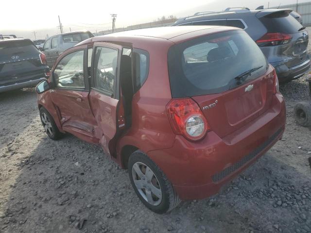 KL1TD66EX9B308065 - 2009 CHEVROLET AVEO LS/LT LS RED photo 2