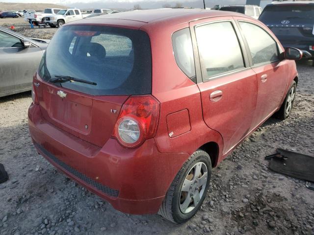 KL1TD66EX9B308065 - 2009 CHEVROLET AVEO LS/LT LS RED photo 3