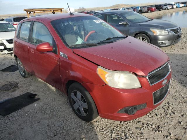 KL1TD66EX9B308065 - 2009 CHEVROLET AVEO LS/LT LS RED photo 4