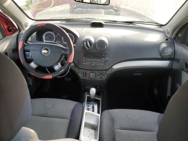 KL1TD66EX9B308065 - 2009 CHEVROLET AVEO LS/LT LS RED photo 8