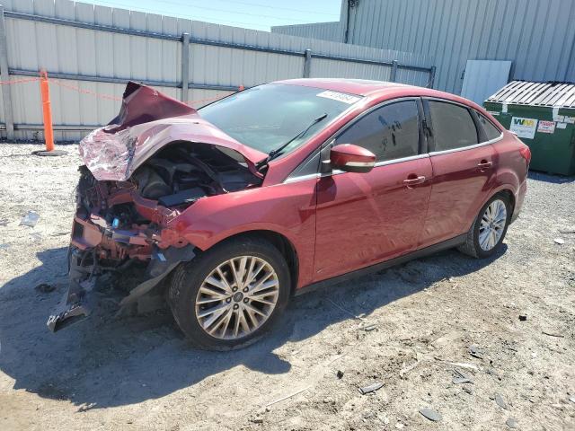 1FADP3J25HL264698 - 2017 FORD FOCUS TITANIUM RED photo 1