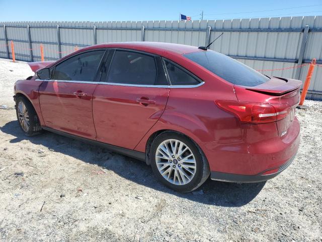 1FADP3J25HL264698 - 2017 FORD FOCUS TITANIUM RED photo 2