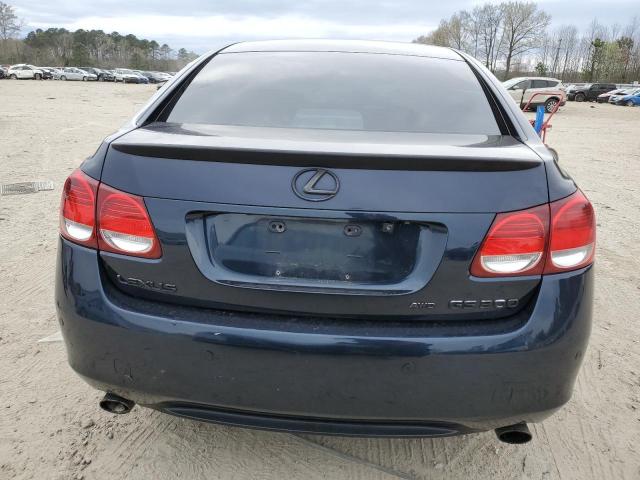 JTHCH96S560018522 - 2006 LEXUS GS 300 BLUE photo 6