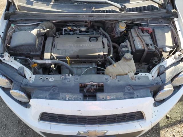 1G1JB5SH0C4176227 - 2012 CHEVROLET SONIC LS WHITE photo 11