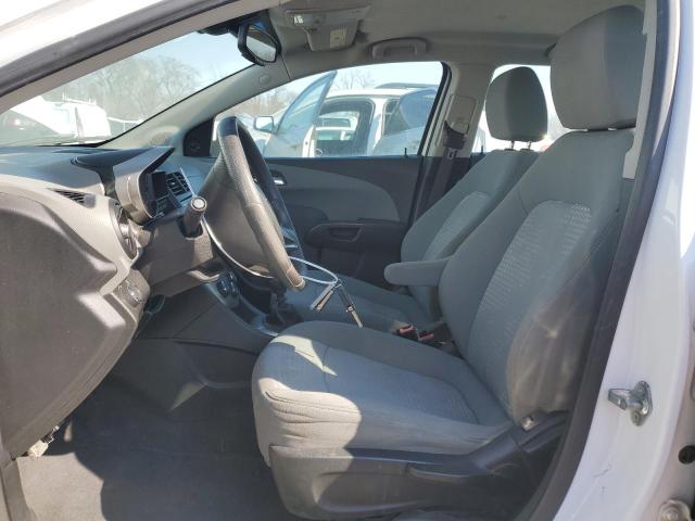 1G1JB5SH0C4176227 - 2012 CHEVROLET SONIC LS WHITE photo 7