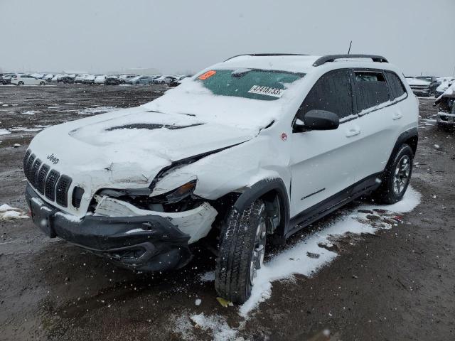 1C4PJMBX4KD328577 - 2019 JEEP CHEROKEE TRAILHAWK WHITE photo 1