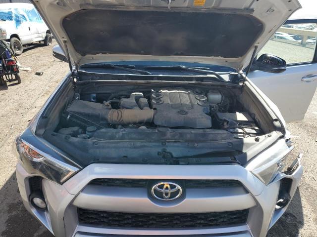 JTEBU5JR3G5342185 - 2016 TOYOTA 4RUNNER SR5/SR5 PREMIUM SILVER photo 12