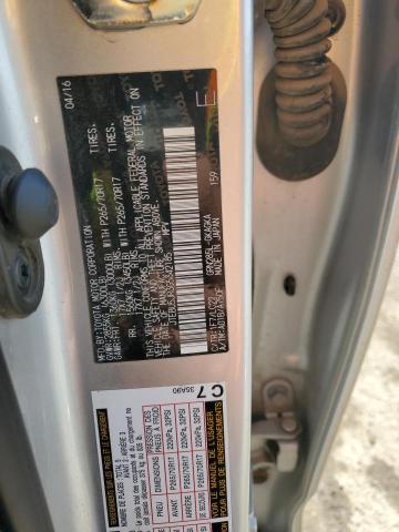 JTEBU5JR3G5342185 - 2016 TOYOTA 4RUNNER SR5/SR5 PREMIUM SILVER photo 14