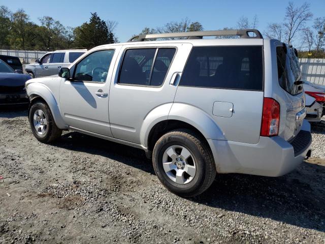 5N1AR1NN1CC640365 - 2012 NISSAN PATHFINDER S 银色 照片 2