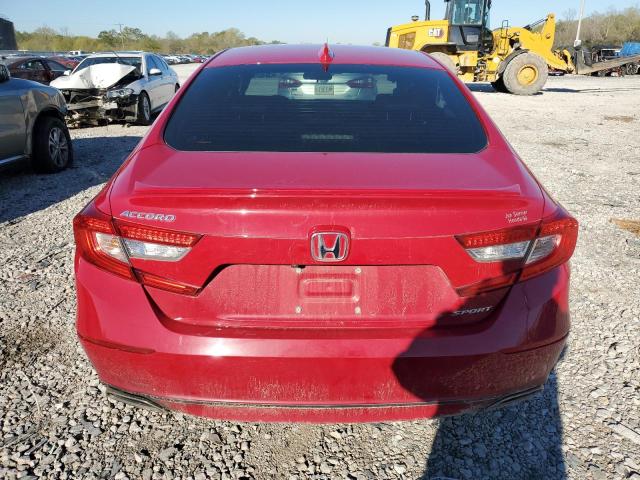 1HGCV1F35LA112380 - 2020 HONDA ACCORD SPORT RED photo 6