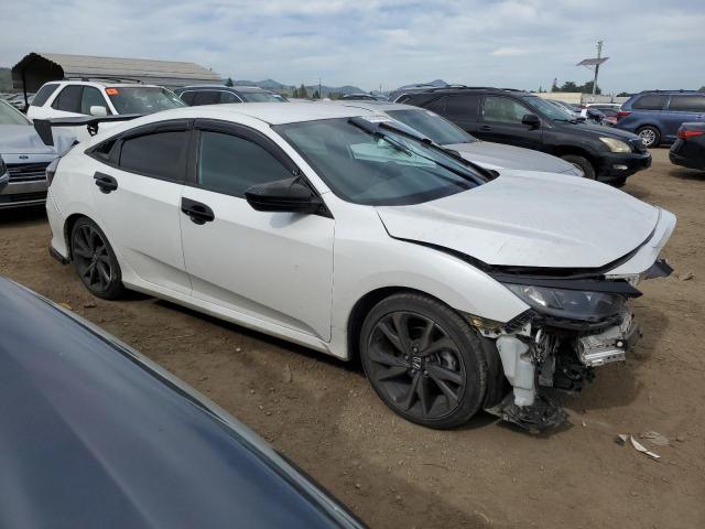 2HGFC2F85LH587341 - 2020 HONDA CIVIC SPORT WHITE photo 4