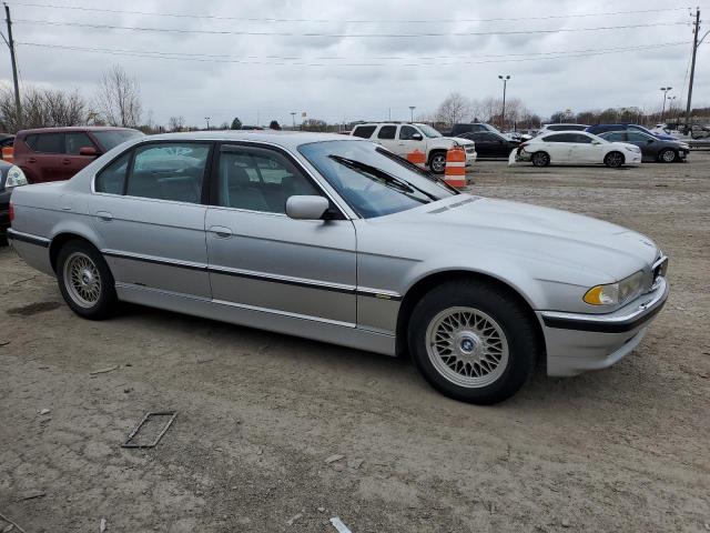 WBAGH834X1DP18103 - 2001 BMW 740 IL SILVER photo 4