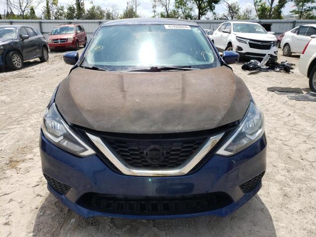 3N1AB7AP3JY329062 - 2018 NISSAN SENTRA S BLUE photo 5