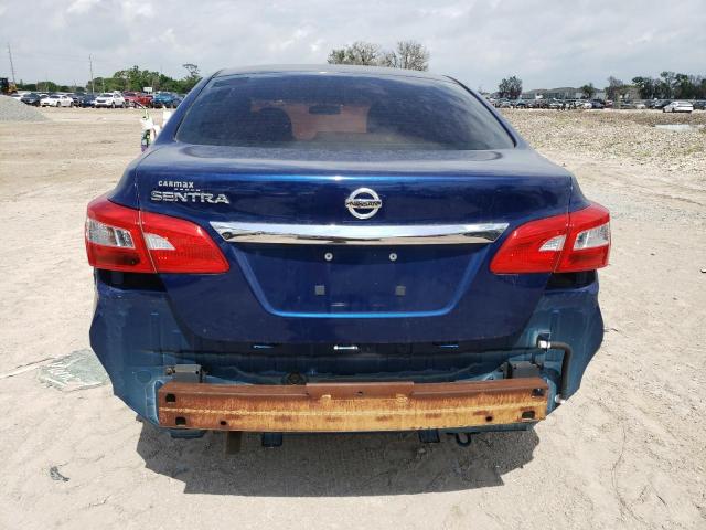 3N1AB7AP3JY329062 - 2018 NISSAN SENTRA S BLUE photo 6