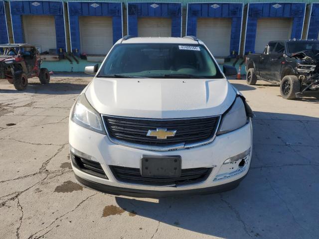 1GNKRFED6EJ302656 - 2014 CHEVROLET TRAVERSE LS WHITE photo 5