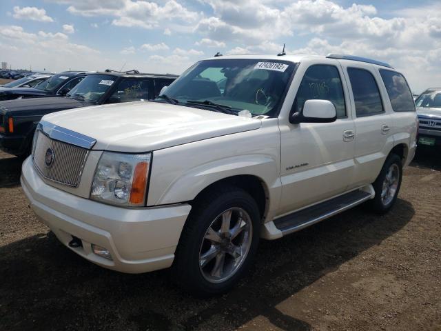 1GYEK63N93R298505 - 2003 CADILLAC ESCALADE LUXURY WHITE photo 2