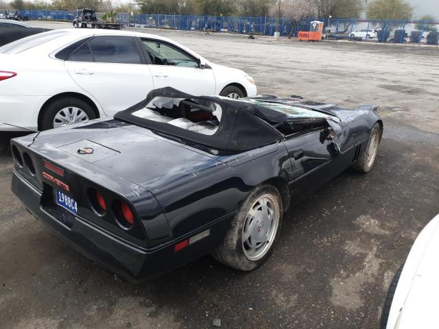 1G1YY318XJ5108267 - 1988 CHEVROLET CORVETTE BLACK photo 3