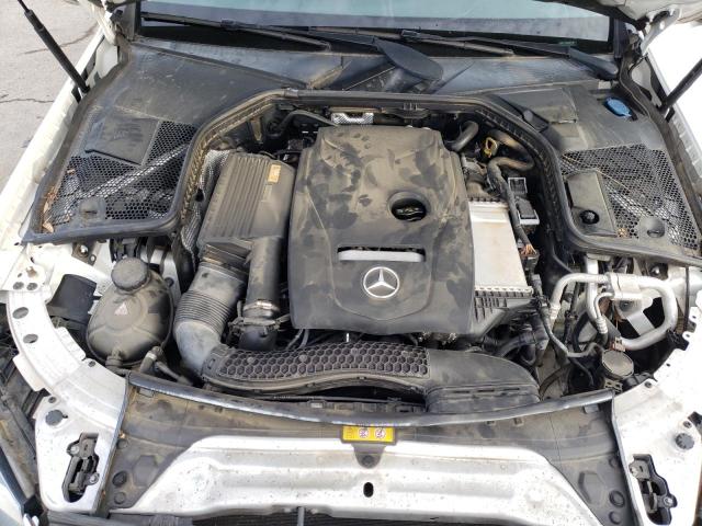 55SWF4JB0HU229242 - 2017 MERCEDES-BENZ C 300 WHITE photo 11