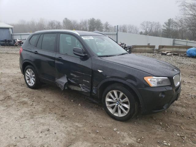 5UXWX9C59E0D30259 - 2014 BMW X3 XDRIVE28I BLACK photo 4