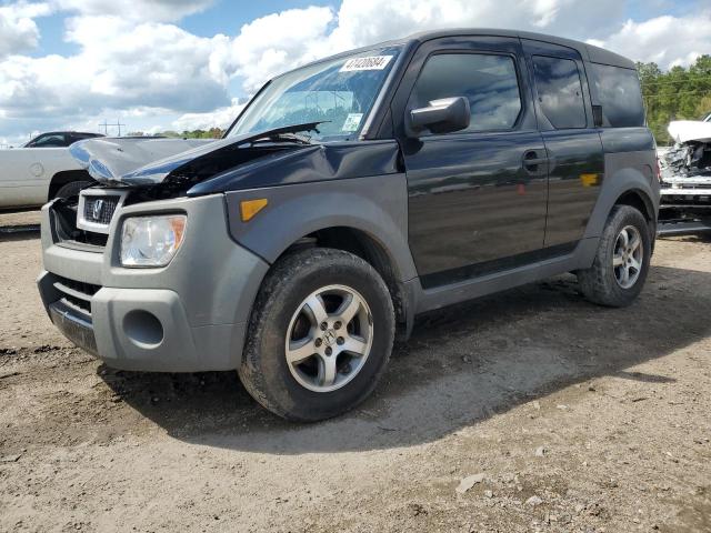 5J6YH28574L036287 - 2004 HONDA ELEMENT EX BLACK photo 1