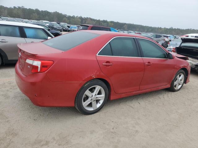 4T1BF1FK3DU702989 - 2013 TOYOTA CAMRY L RED photo 3