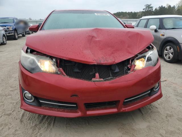 4T1BF1FK3DU702989 - 2013 TOYOTA CAMRY L RED photo 5