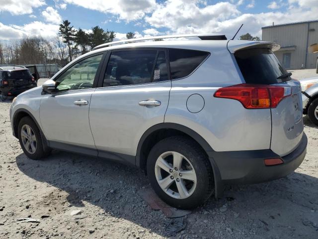 JTMRFREV9DD016310 - 2013 TOYOTA RAV4 XLE SILVER photo 2