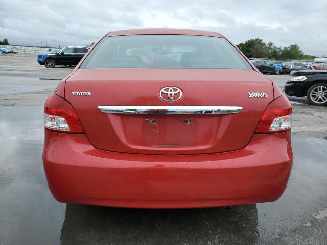 JTDBT923491313863 - 2009 TOYOTA YARIS RED photo 6