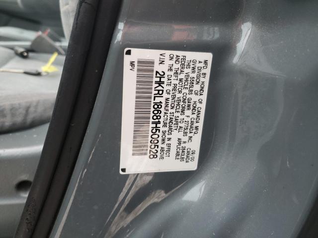 2HKRL18681H509528 - 2001 HONDA ODYSSEY EX GRAY photo 13