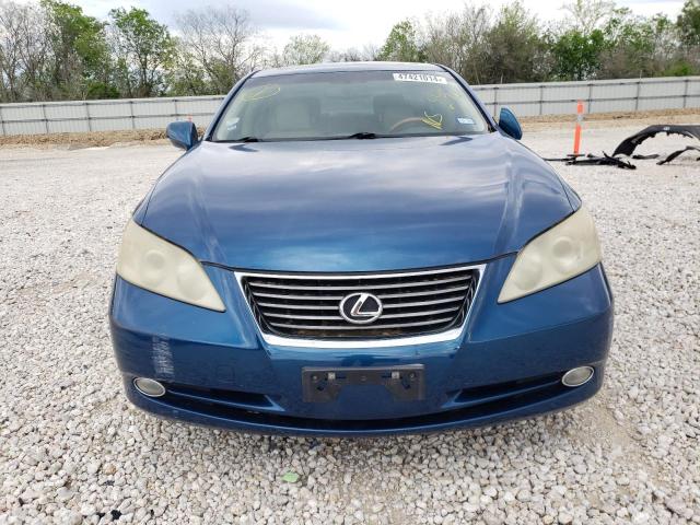 JTHBJ46G572004270 - 2007 LEXUS ES 350 BLUE photo 5