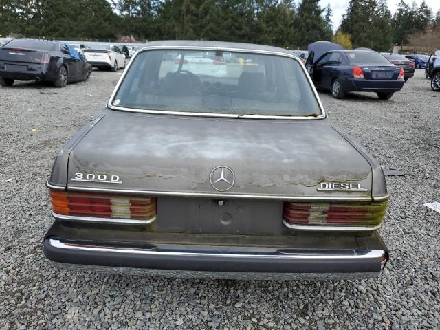 WDBAB30A8BB250911 - 1981 MERCEDES-BENZ 300 D GRAY photo 6