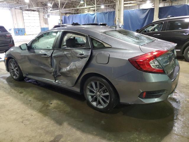 19XFC1F72ME009968 - 2021 HONDA CIVIC EXL ნაცრისფერი ფოტო 2