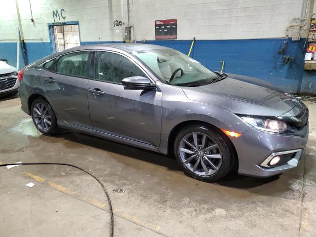 19XFC1F72ME009968 - 2021 HONDA CIVIC EXL ნაცრისფერი ფოტო 4