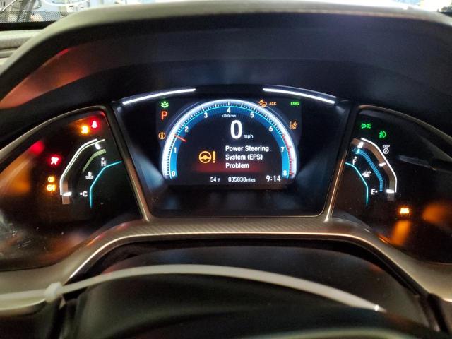 19XFC1F72ME009968 - 2021 HONDA CIVIC EXL ნაცრისფერი ფოტო 9